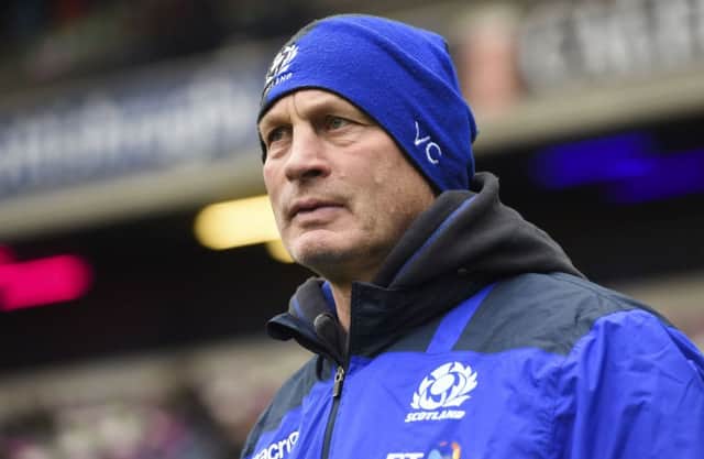 Vern Cotter and his Scotland side will hope to keep the game close and use their superior conditioning to strike late. Picture: SNS