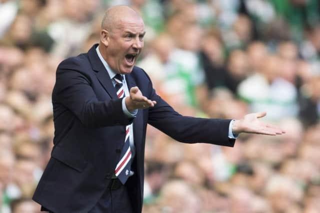 Mark Warburton's time as Rangers manager has come to a chaotic end. Picture: SNS Group
