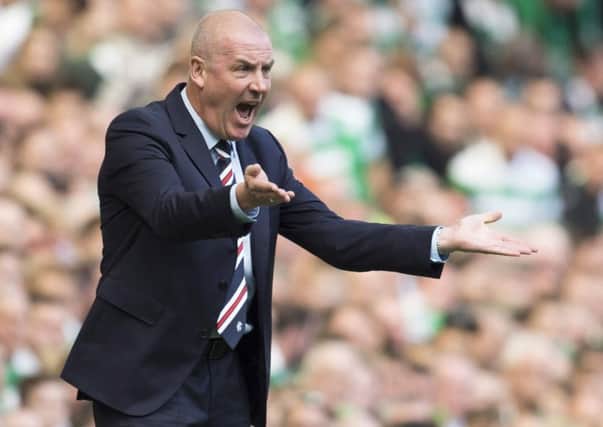Mark Warburton's time as Rangers manager has come to a chaotic end. Picture: SNS Group