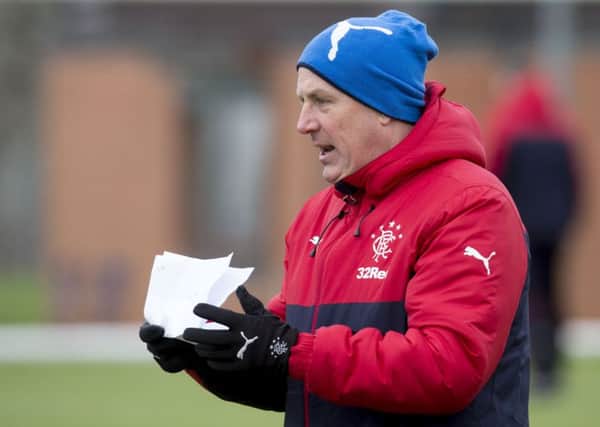 Mark Warburton saw his depature announced by the club last night. Picture: SNS