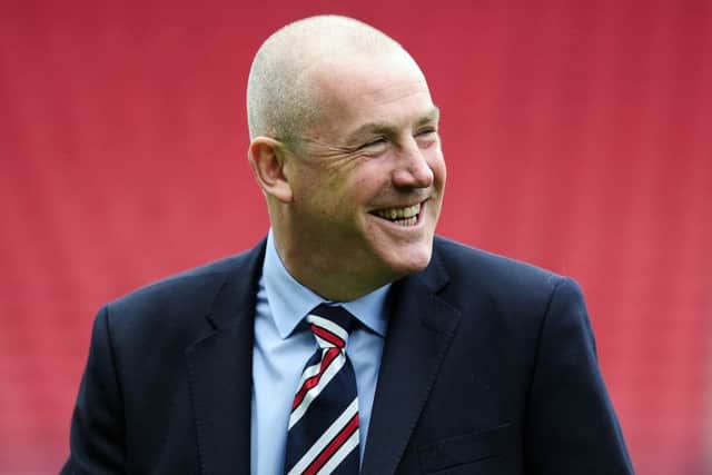 Mark Warburton has left Rangers after (not) resigning. Picture: Michael Gillen