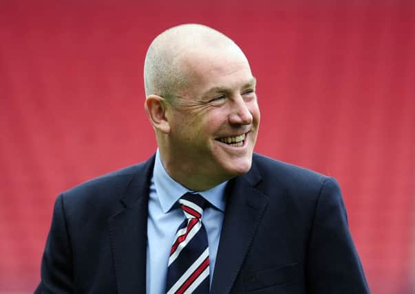 Mark Warburton has left Rangers after (not) resigning. Picture: Michael Gillen