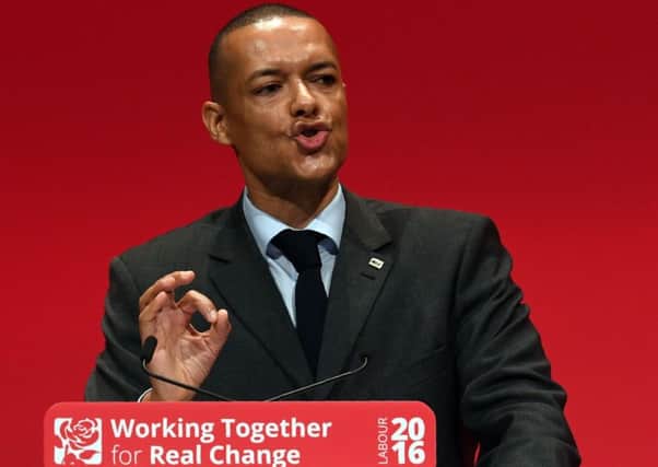 Clive Lewis said he would be working hard to support the leadership. Picture: AFP/Getty Images