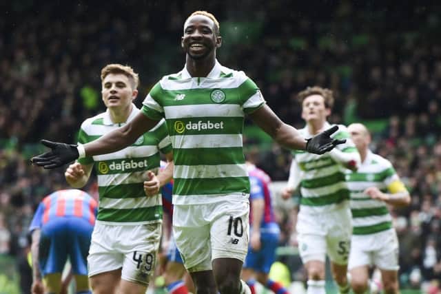 Moussa Dembele scored his second hat-trick in a week to see of Inverness CT. Picture: SNS/Craig Williamson