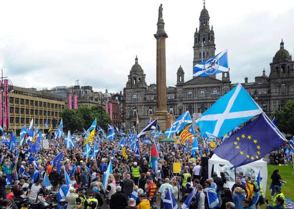 Jacqueline Minor said an independent Scotland would be starting from a point different from other applicant countries. Picture: AFP/Getty Images