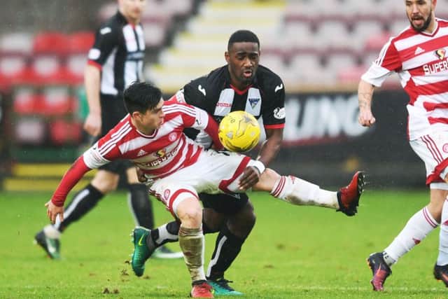Dunfermline Athletic and Hamilton Academical  will have to do it all again after draw. Picture: SNS/Bill Murray