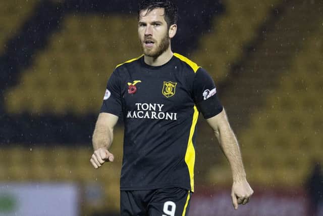 Top scorer Liam Buchanan went close
