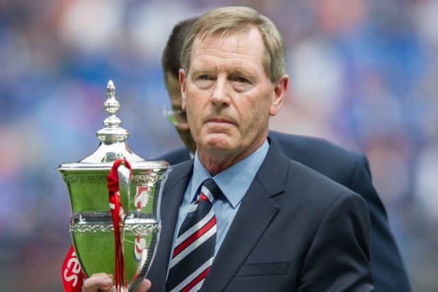 Dave King had strong words from former Rangers boss Mark Warburton. Picture: John Devlin