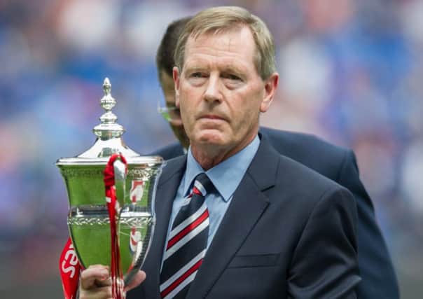 Dave King had strong words from former Rangers boss Mark Warburton. Picture: John Devlin