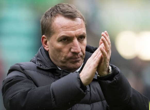 Brendan Rodgers' side will take on St Mirren. Picture: SNS