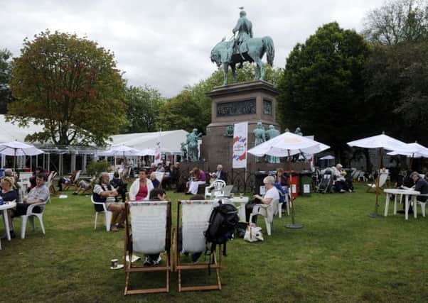 The Edinburgh Book Festival will no longer be held in Charlotte Square: Picture: Phil Wilkinson