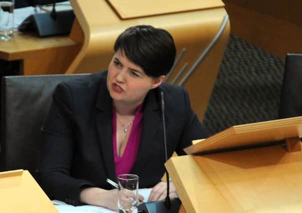 Ruth Davidson has accused the SNP of 'weaponising Brexit'. Picture: Lisa Ferguson