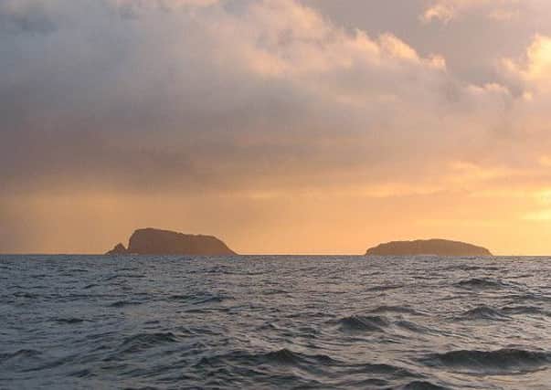 Bearasaigh, the islet off Lewis where Neil Macleod made his home (right) and neighbouring Seana Chnoc. PIC www.geograph.co.uk