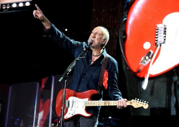 Musician Pete Townshend has praised work of Tannoy workers PICTURE: Kevin Winter/Getty Images