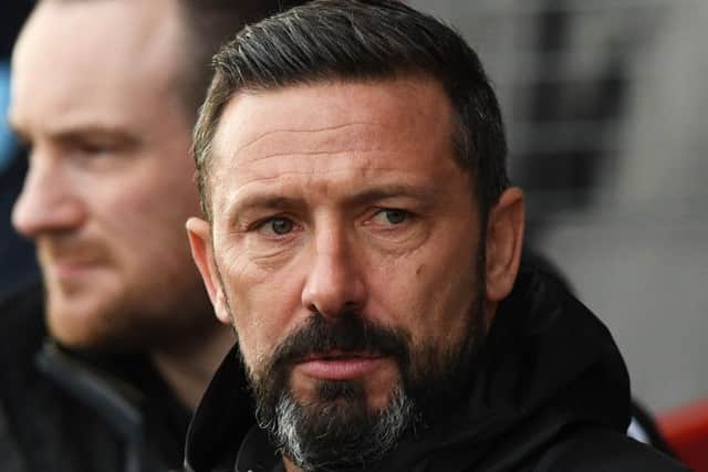 Aberdeen manager Derek McInnes has been linked with the Rangers job. Picture: SNS