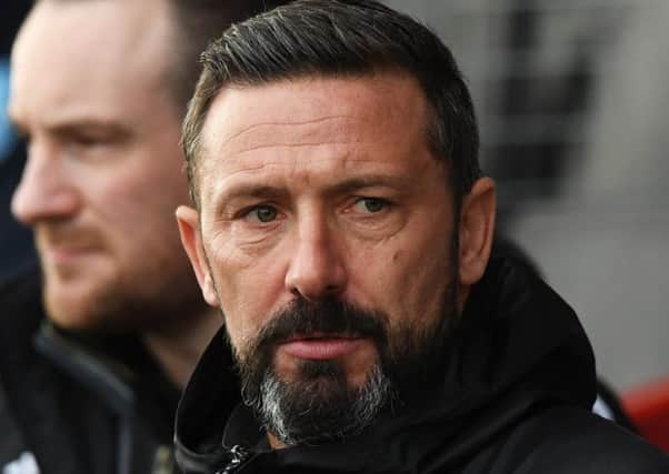 Aberdeen manager Derek McInnes has been linked with the Rangers job. Picture: SNS