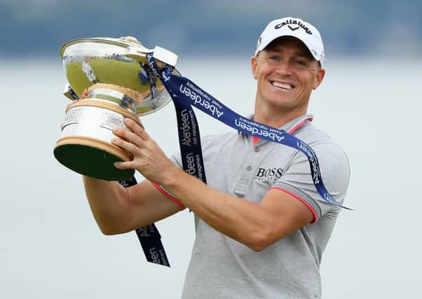 Scottish Open winner Alex Noren of Sweden will be in Australia this week for the Super 6. Picture: Andrew Redington/Getty Images