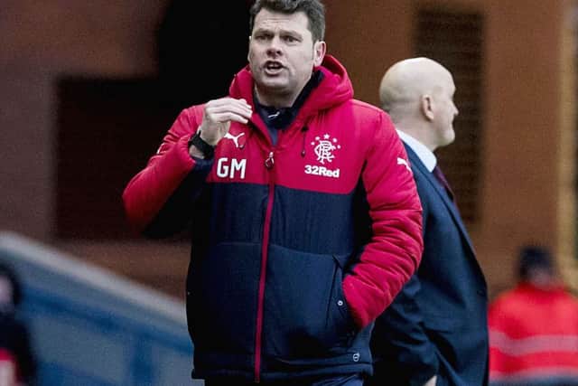 Rangers' caretaker manager Graeme Murty. Picture: Alan Harvey/SNS