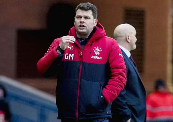 Rangers' caretaker manager Graeme Murty. Picture: Alan Harvey/SNS