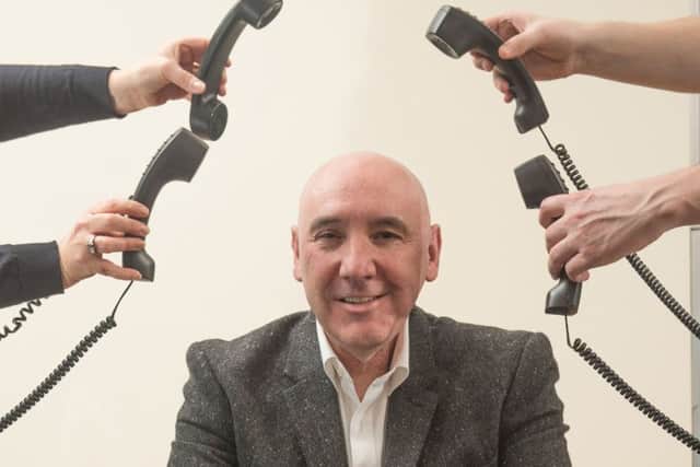 Commsworld boss Ricky Nicol said the DataVita tie-up would enhance the firm's offering. Picture: Phil Wilkinson