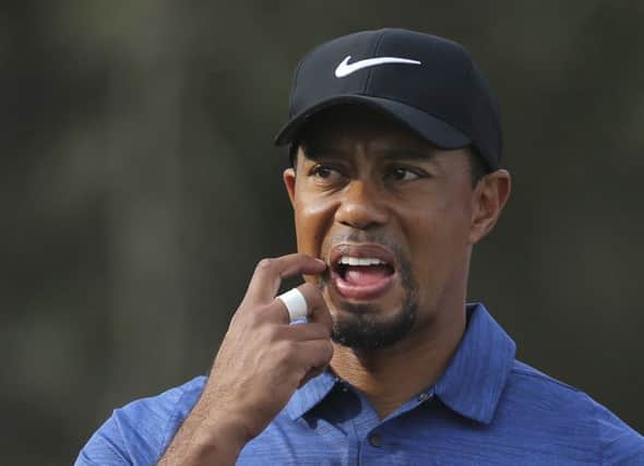 Tiger Woods had been due to host a news conference at the Genesis Open in Los Angeles today as the tournament host. Picture: AP