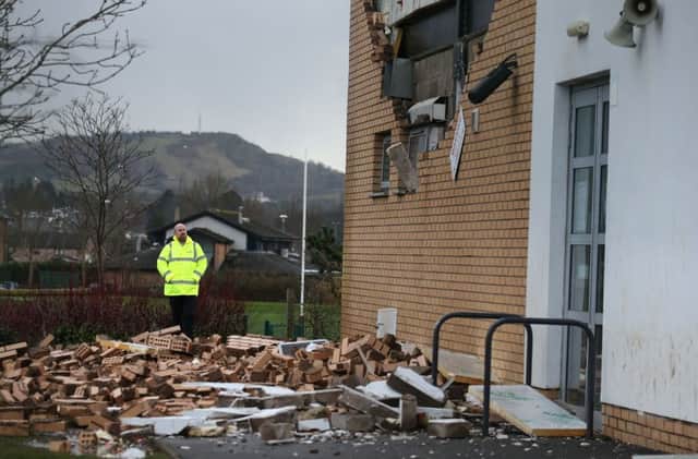 17 PPP schools had to be shut for checks after a wall collapsed at Oxgangs Primary in Edinburgh. Picture: PA