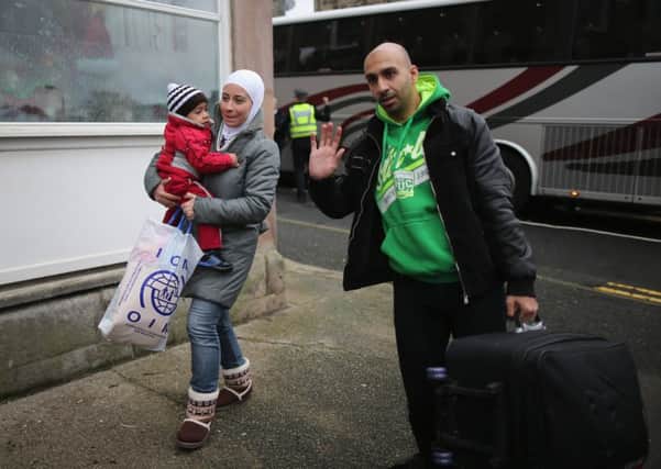 Syrian refugee families arriving in Scotland have generally found a warm welcome. Picture: Getty Images