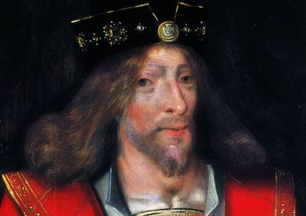 James I, King of Scots, who died 580 years ago this week. PIC Wikimedia.