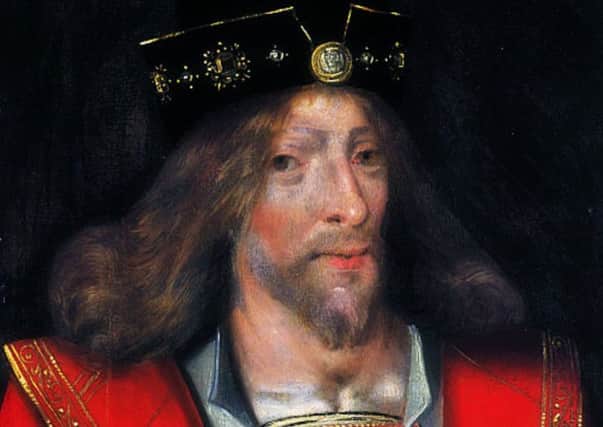 James I, King of Scots, who died 580 years ago this week. PIC Wikimedia.