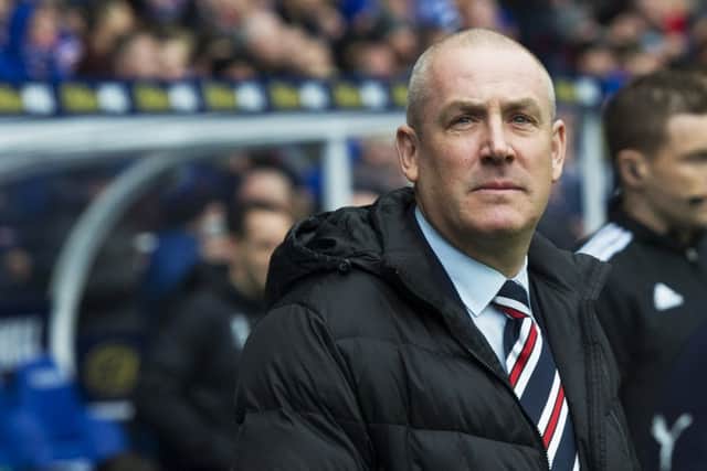 Mark Warburton left Rangers earlier this year. Picture: SNS