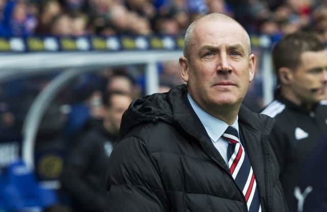 Mark Warburton left Rangers earlier this year. Picture: SNS