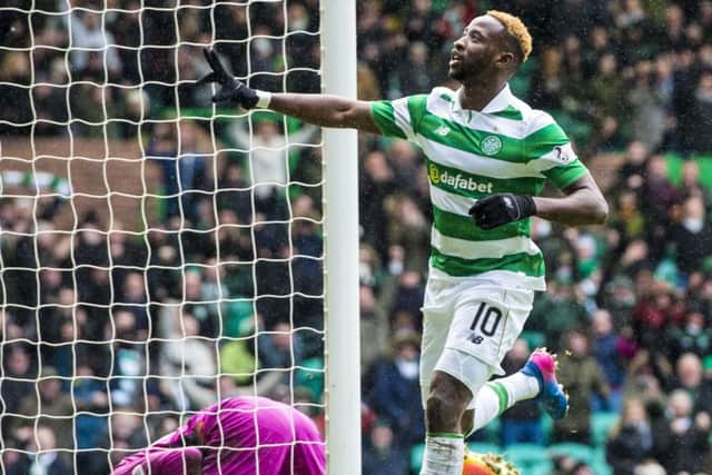 Moussa Dembele scored a hat-trick as Celtic beat Inverness 6-0 to reach the Scottish Cup quarter-finals. Picture: Craig Williamson/SNS