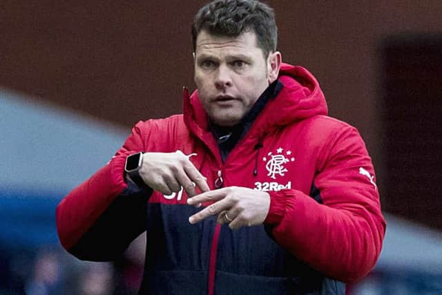 Rangers' caretaker manager Graeme Murty has called for an improvement on the team's showing against Morton. Picture: SNS