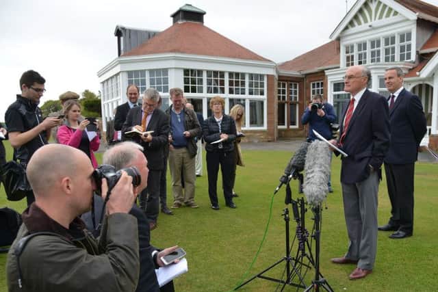 The Honourable Company of Edinburgh Golfers failed to get a required majority for admitting women members last May. Picture: Jon Savage