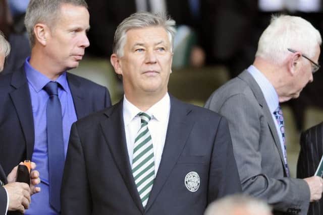 Celtic chief executive Peter Lawwell has joined forces with Ajax, PSV and Anderlecht to lobby Uefa over the future of the Champions League. Picture: John Devlin