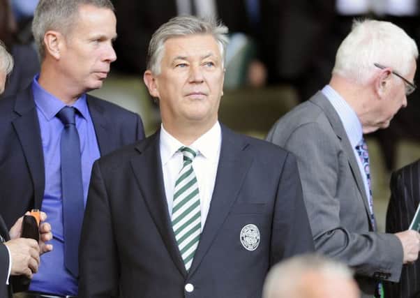 Celtic chief executive Peter Lawwell has joined forces with Ajax, PSV and Anderlecht to lobby Uefa over the future of the Champions League. Picture: John Devlin