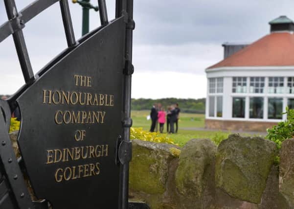The Honourable Company of Edinburgh Golfers is balloting its members on admitting women. Picture:  Jon Savage