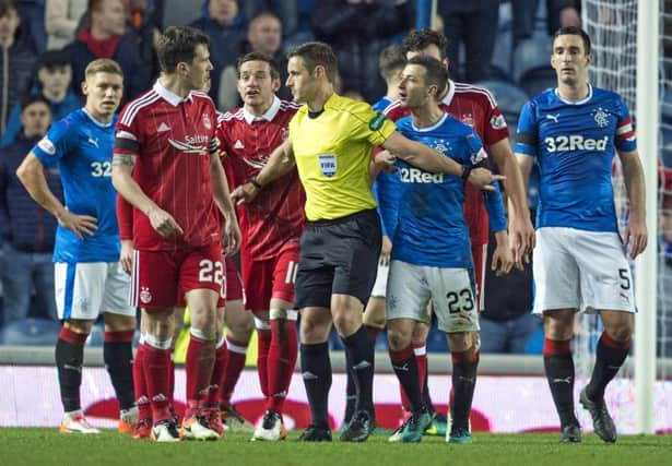 Aberdeen and Rangers are leading the battle for second place. Picture: SNS