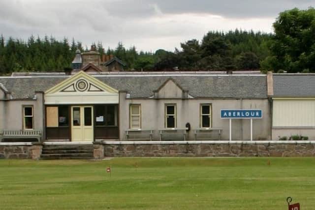 Aberlour Railway Station. Picture: Contributed.