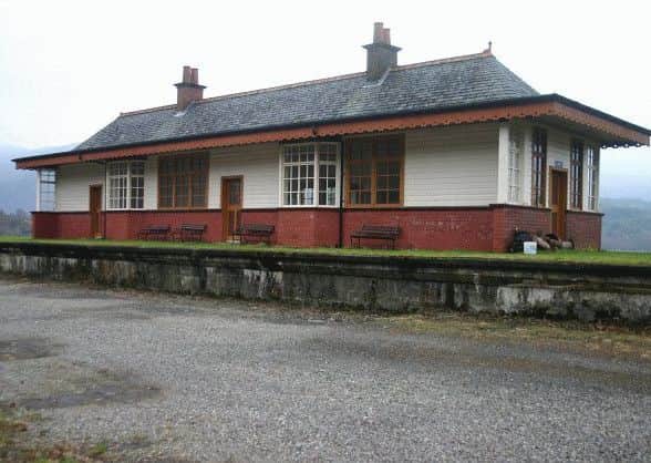 Creagan Railway Station. Picture: Contributed.