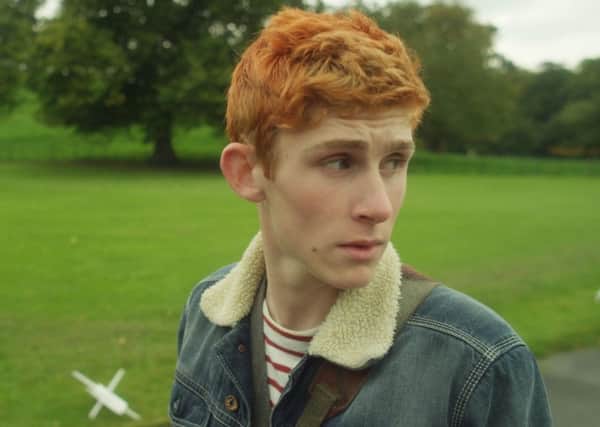 Fionn OShea as Ned, a gay teen with friendship problems