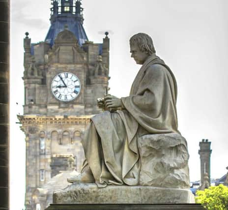 The Scott Monument with The Balmoral Hotel in background

Picture: Malcolm McCurrach