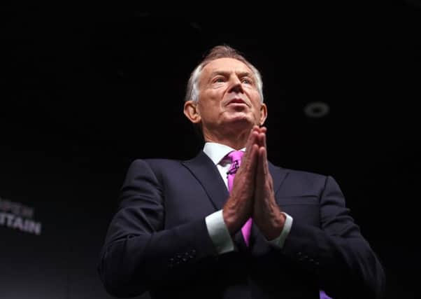 Tony Blair's intervention on Brexit was unapologetic - but not clear on who he was speaking to. Picture: Victoria Jones/PA Wire