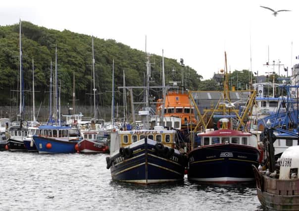 Boats moored at Stornoway harbour on the Isle of Lewis. The towns local authority, Comhairle nan Eilean, hopes to win more powers from Holyrood and Westminster. Picture: Jane Barlow/TSPL