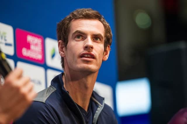 Andy Murray. Picture: John Devlin