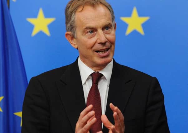Unwanted:  Tony Blair should keep his opinions to himself PHOTO / JOHN THYSJOHN THYS/AFP/Getty Images