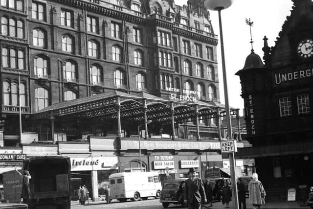 St Enoch main line station in Glasgow. Picture: TSPL