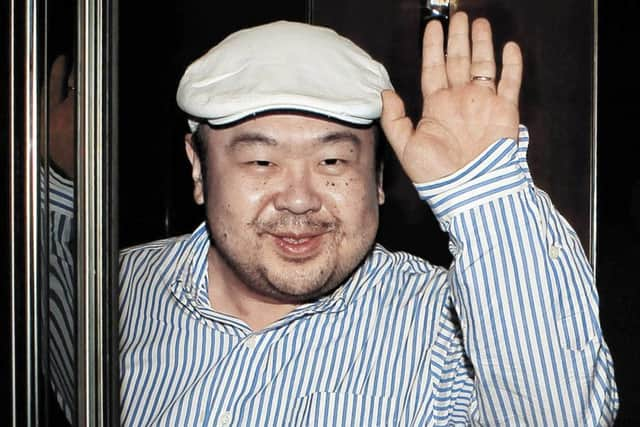 Kim Jong-nam in 2010: Picture: PA