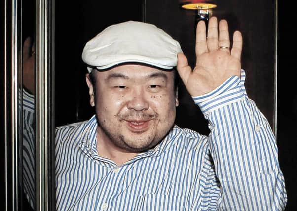 Kim Jong-nam in 2010: Picture: PA