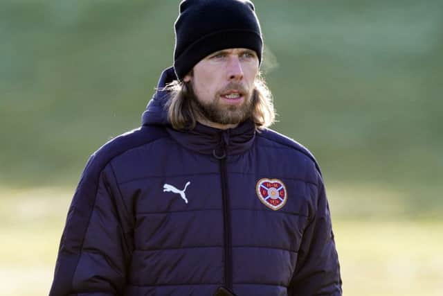 Oh yes he can: For Austin MacPhee, a derby match can be a bit like a pantomime and he has got his players learning their lines for Wednesday.  Picture: Paul Devlin/SNS